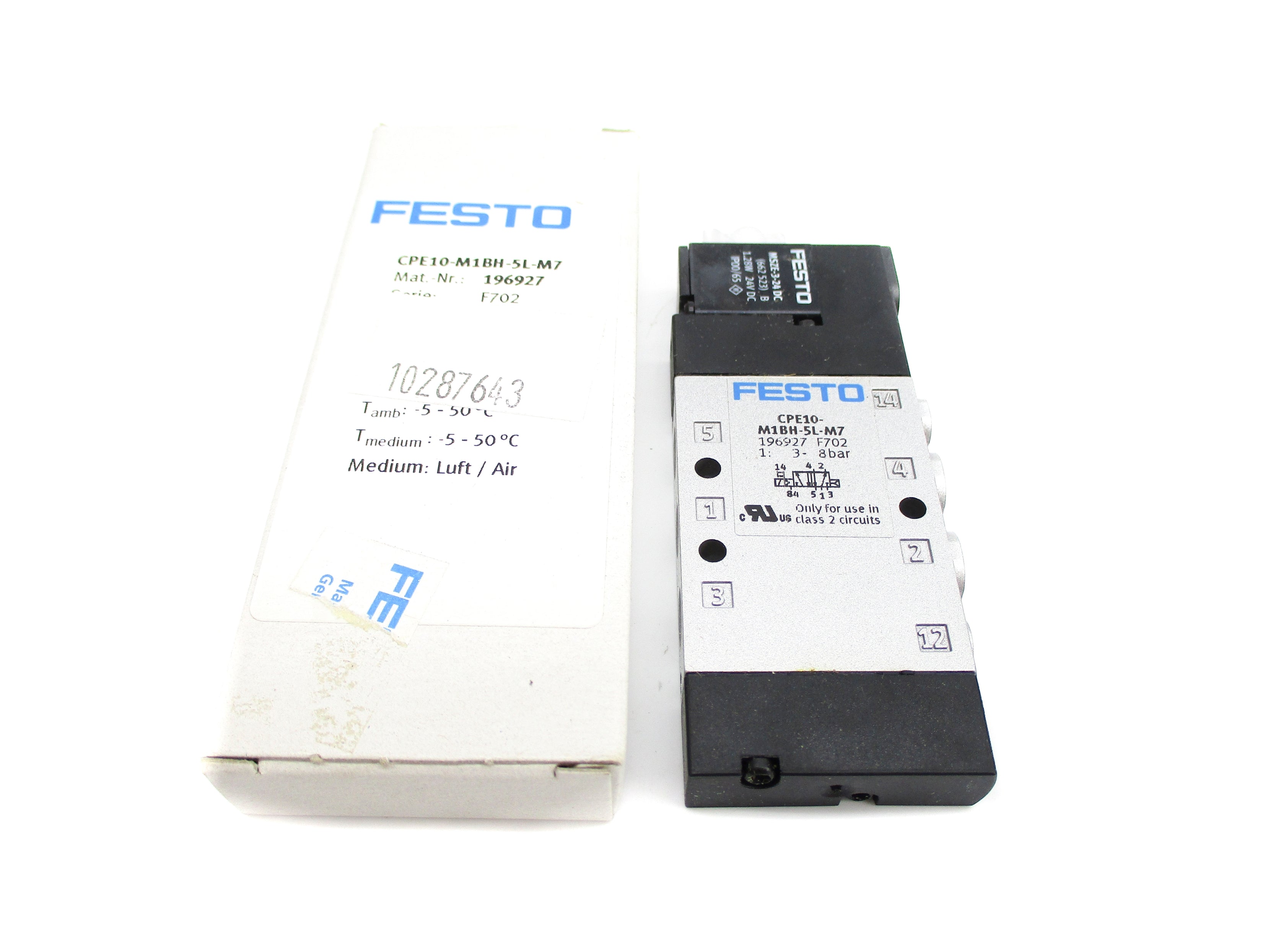 FESTO CPE10-M1BH-5L-M7 196927 24VDC NSMP
