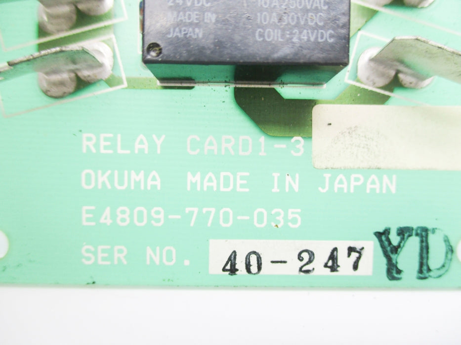 OKUMA E4809-770-035 UNMP