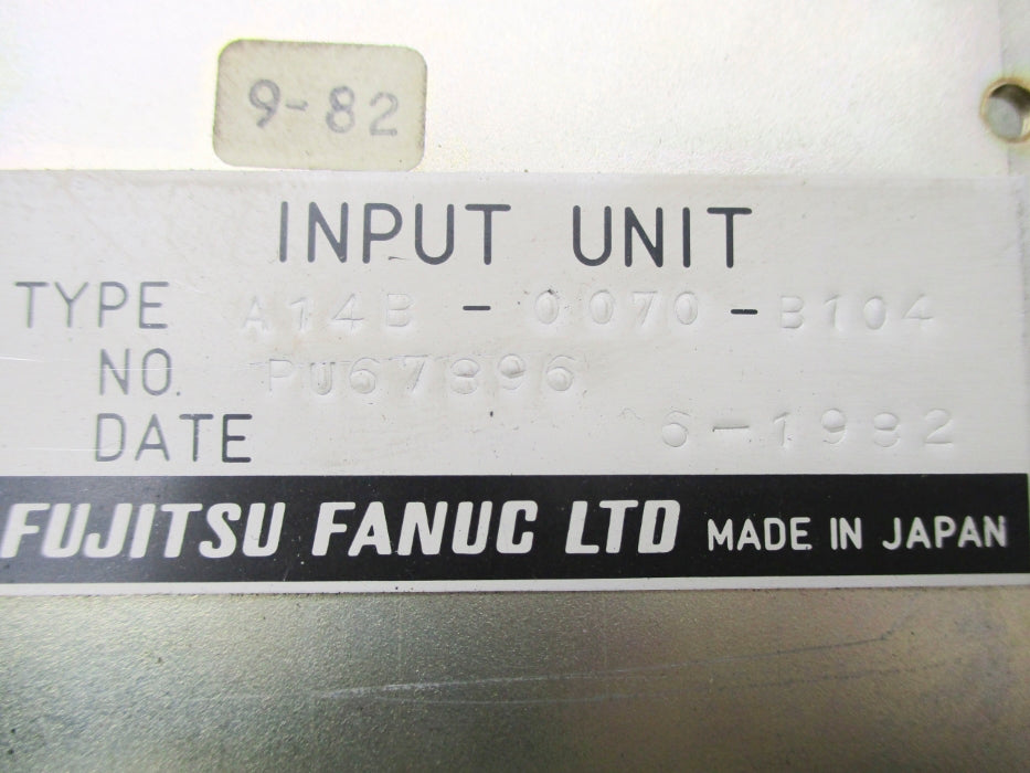 FANUC A14B-0070-B104 UNMP