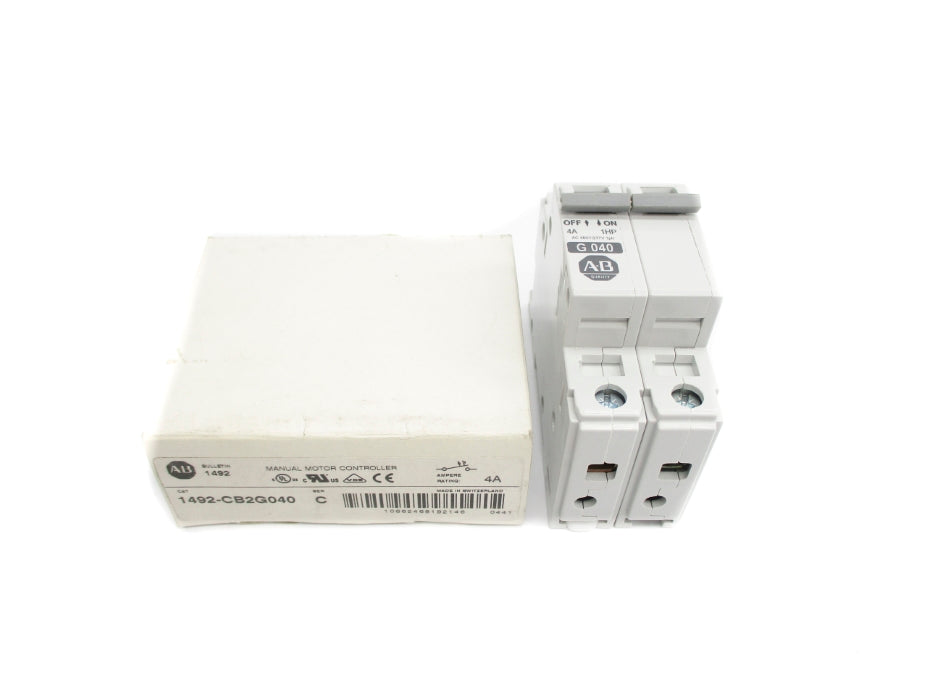 ALLEN BRADLEY 1492-CB2G040 SER. C 277V 4A (WH) NSMP
