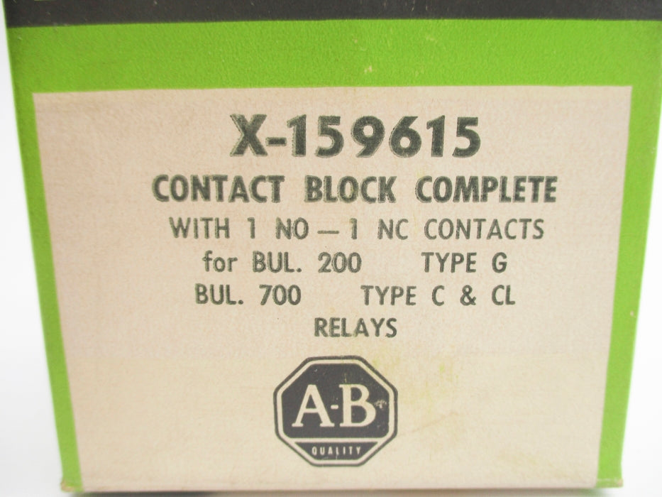 INDUSTRIAL SPARE PART X-159615 (BK/GR) NSMP