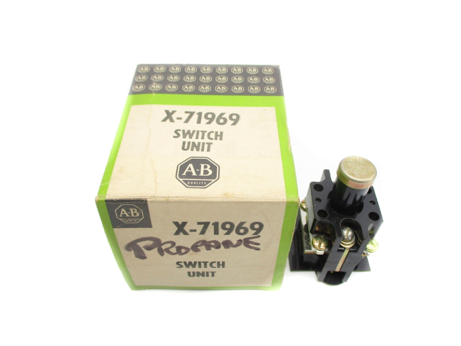 ALLEN BRADLEY X-71969 (BK/GR) NSMP