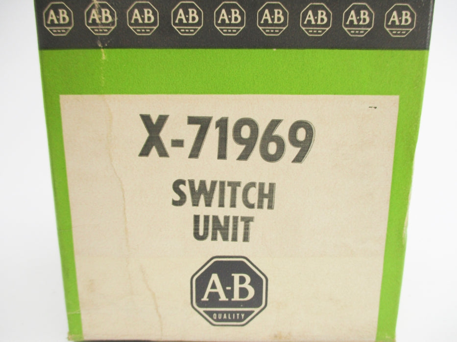 ALLEN BRADLEY X-71969 (BK/GR) NSMP