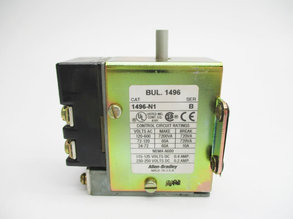 ALLEN BRADLEY 1496-N1 SER. B (WH) NSMP