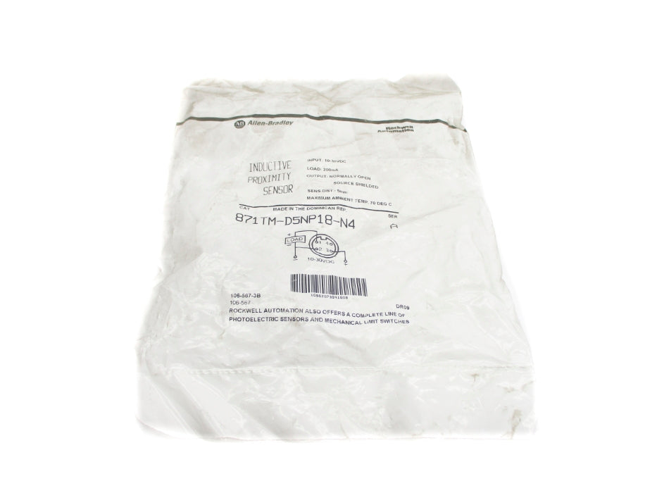 INDUSTRIAL SPARE PART 871TM-D5NP18-N4 SER. A 10-30VDC NSMP