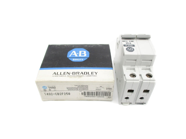 ALLEN BRADLEY 1492-CB2F250 SER. B 480VAC 25A NSMP