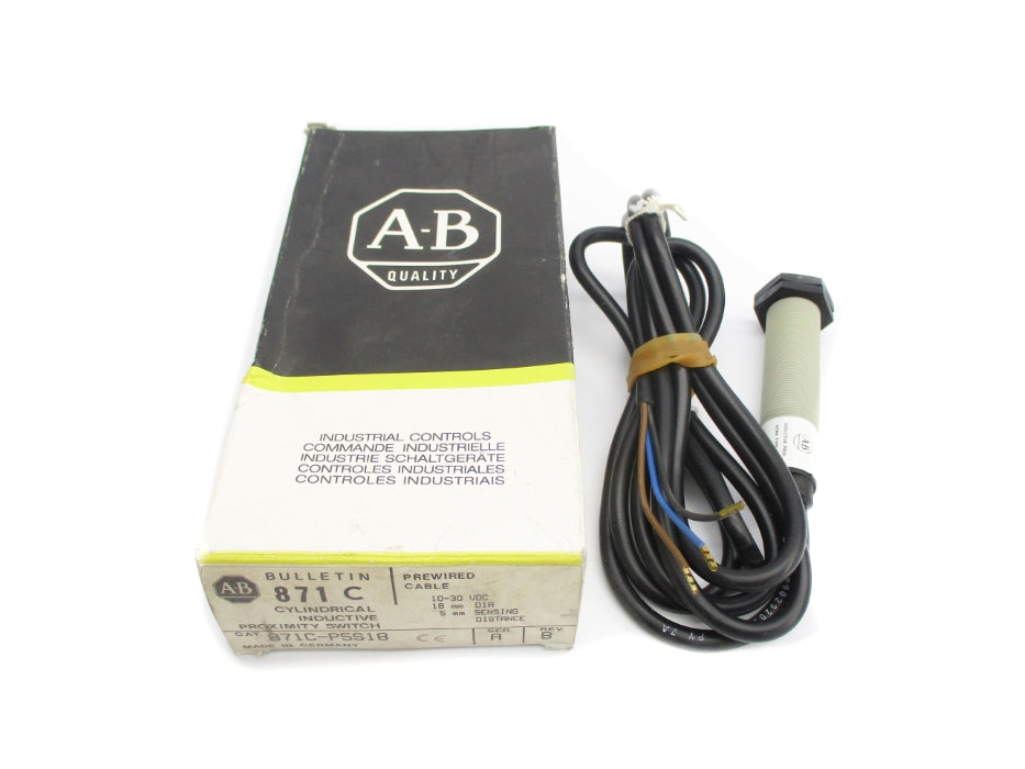 INDUSTRIAL SPARE PART 871C-P5S18 SER. A (BK/YL) NSMP