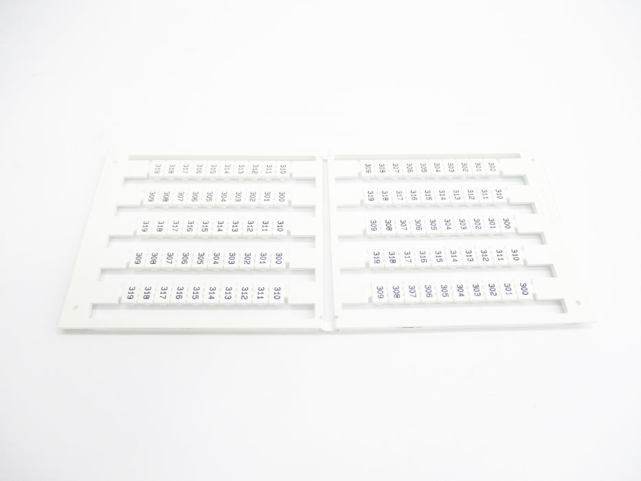 ALLEN BRADLEY 1492-SM6X9V300-319 SER. B (PKG OF 5) (WH) NSMP