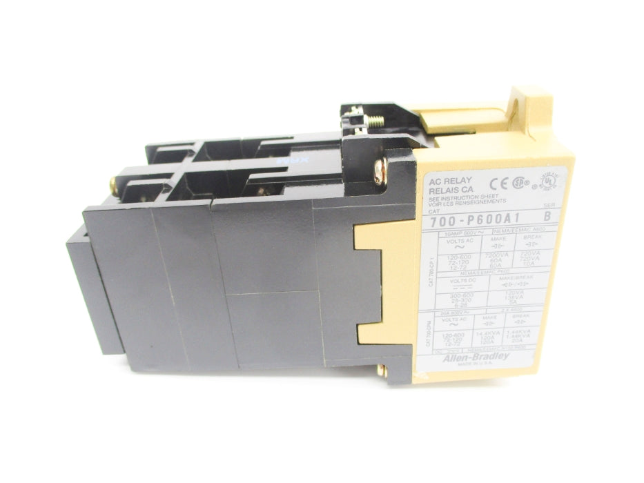 ALLEN BRADLEY 700-P600A1 SER. B 120V 60A (GY/BL) NSMP