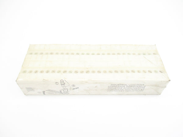 ALLEN BRADLEY 1492-N47 SER. A (PKG OF 50) (WH/YL) NSFS