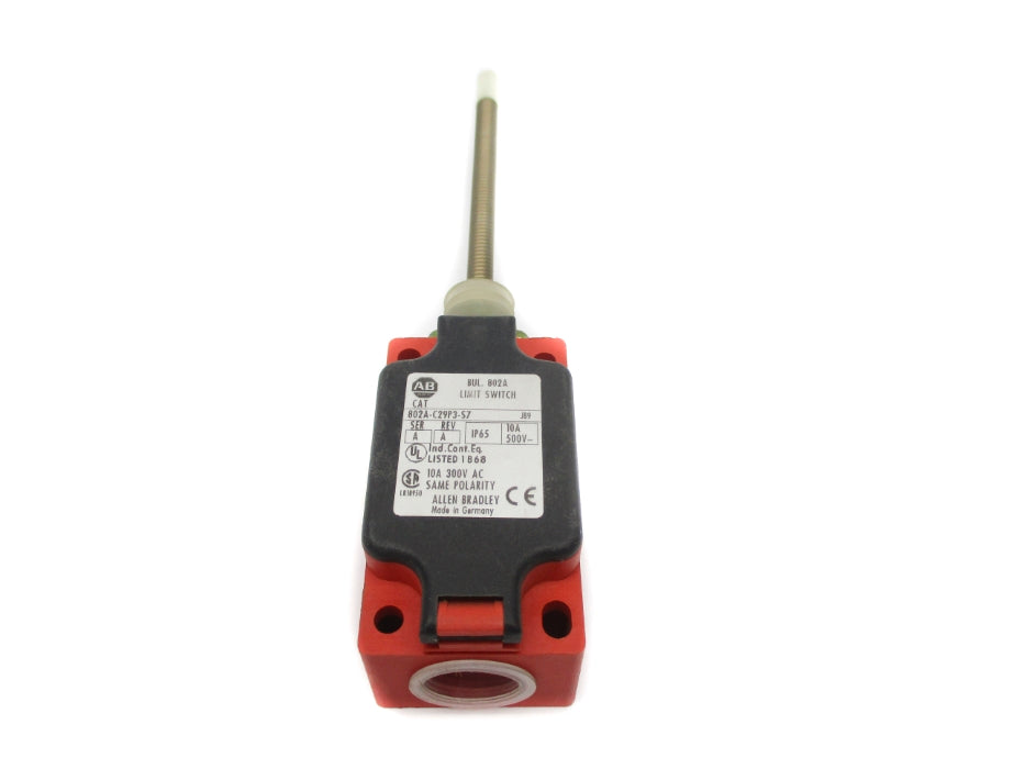 ALLEN BRADLEY 802A-C29P3-S7 SER. A 300VAC 10A NSNP