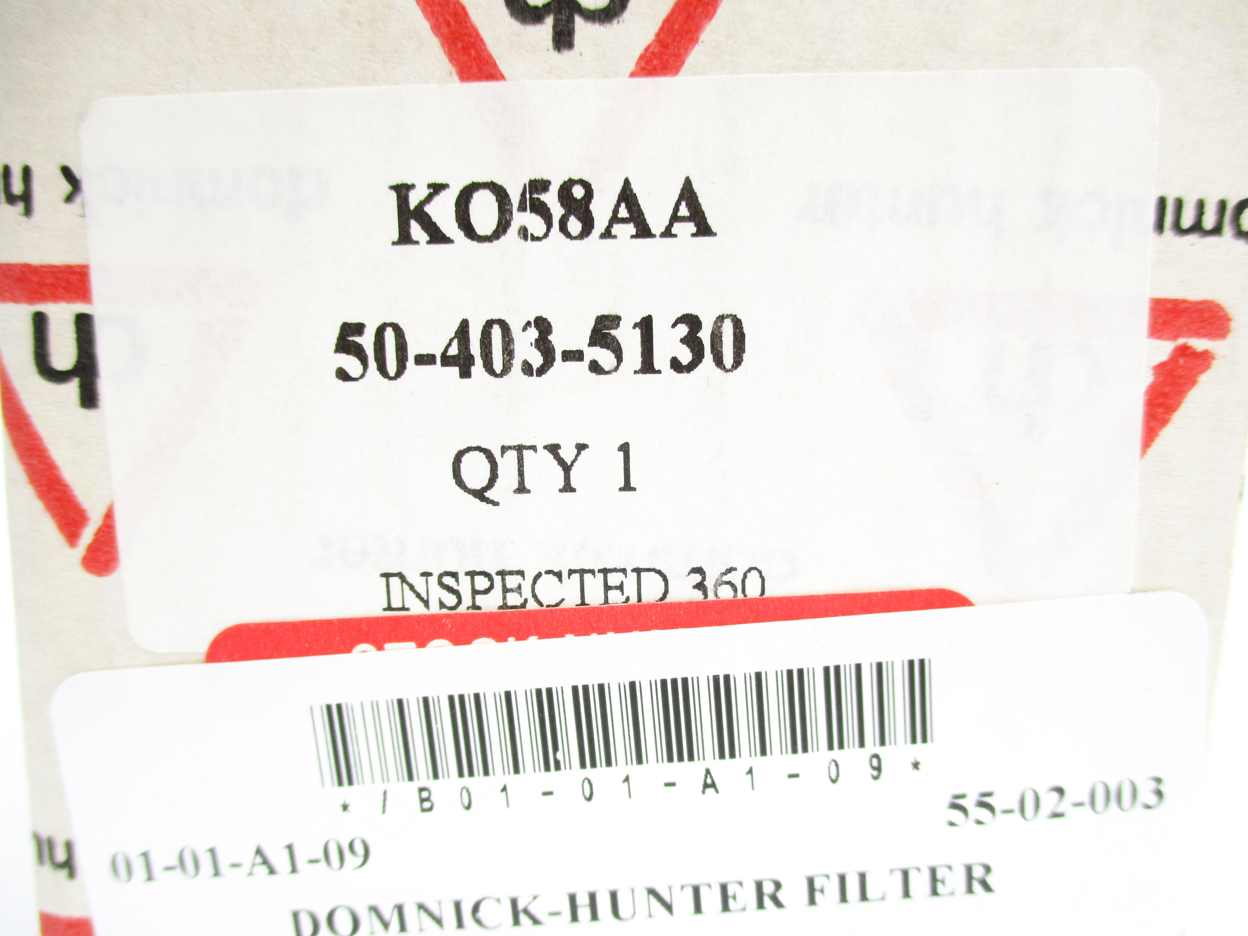 DOMNICK HUNTER K058AA NSMP