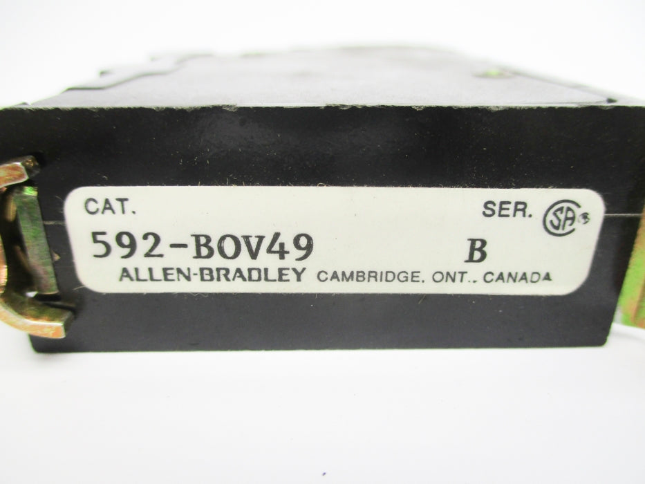 INDUSTRIAL SPARE PART 592-BOV49 SER. B NSNP