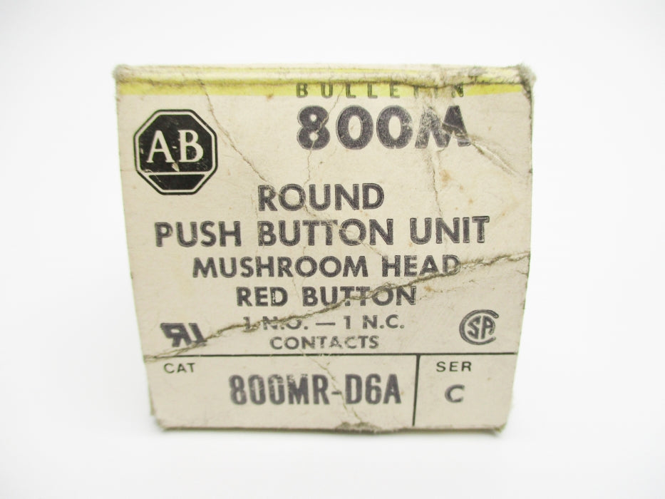 INDUSTRIAL SPARE PART 800MR-D6A SER. C 300VAC (BK/YL) NSMP