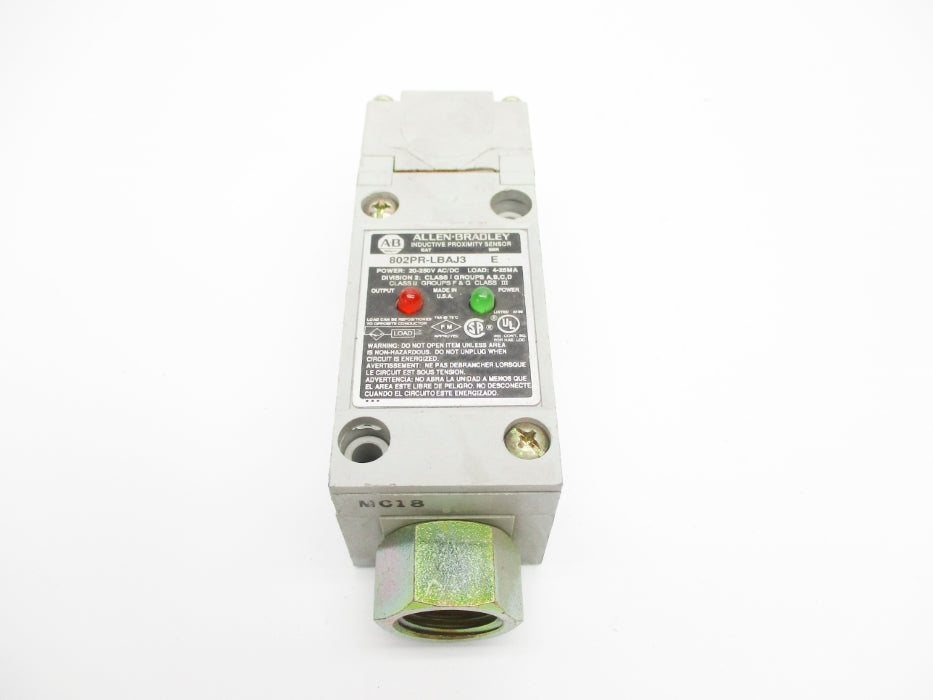ALLEN BRADLEY 802PR-LBAJ3 SER. E UNMP