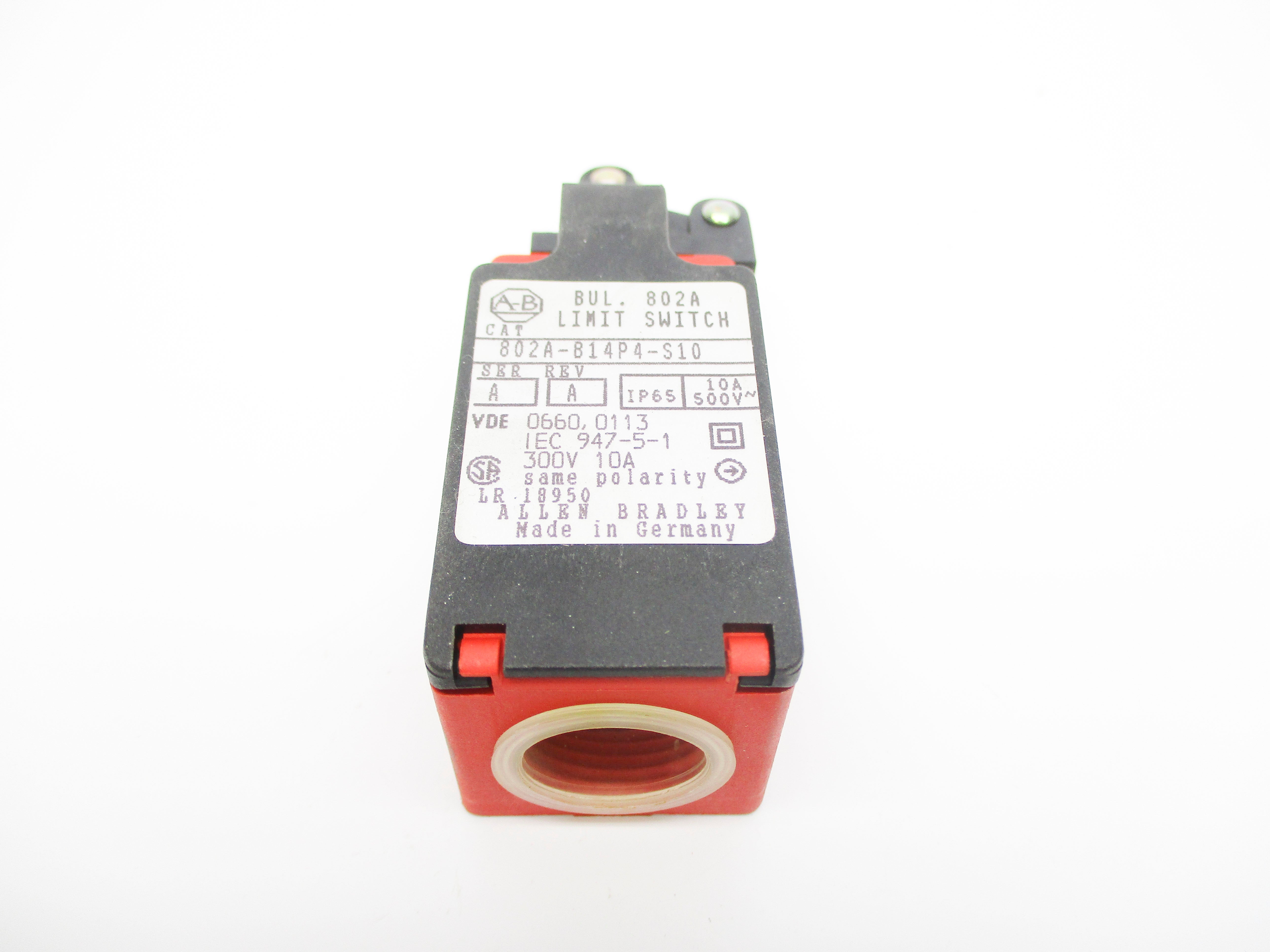 ALLEN BRADLEY 802A-B14P4-S10 SER. A 500V 10A NSNP