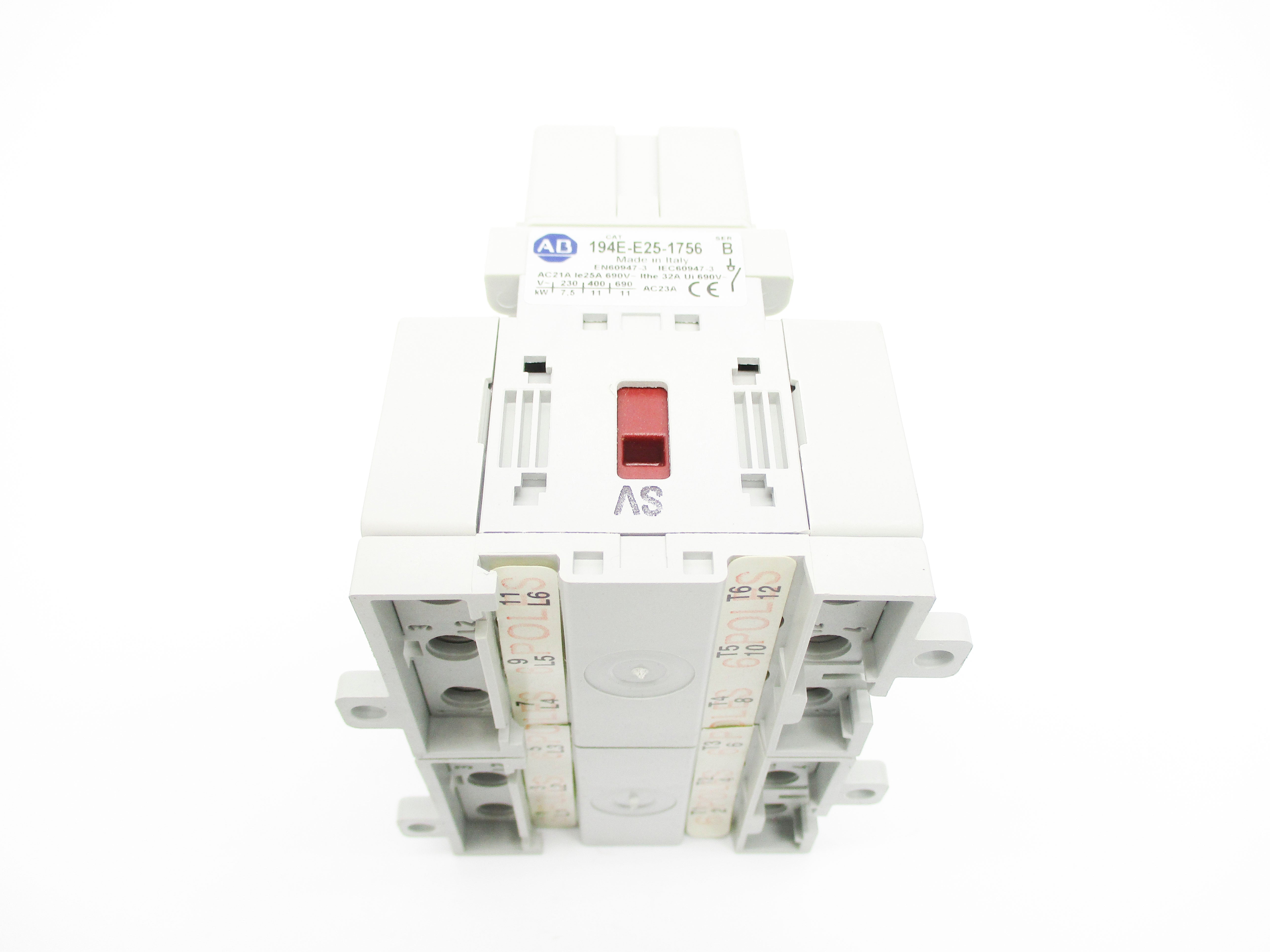 INDUSTRIAL SPARE PART 194E-E25-1756 SER. B (BR/WH) NSMP