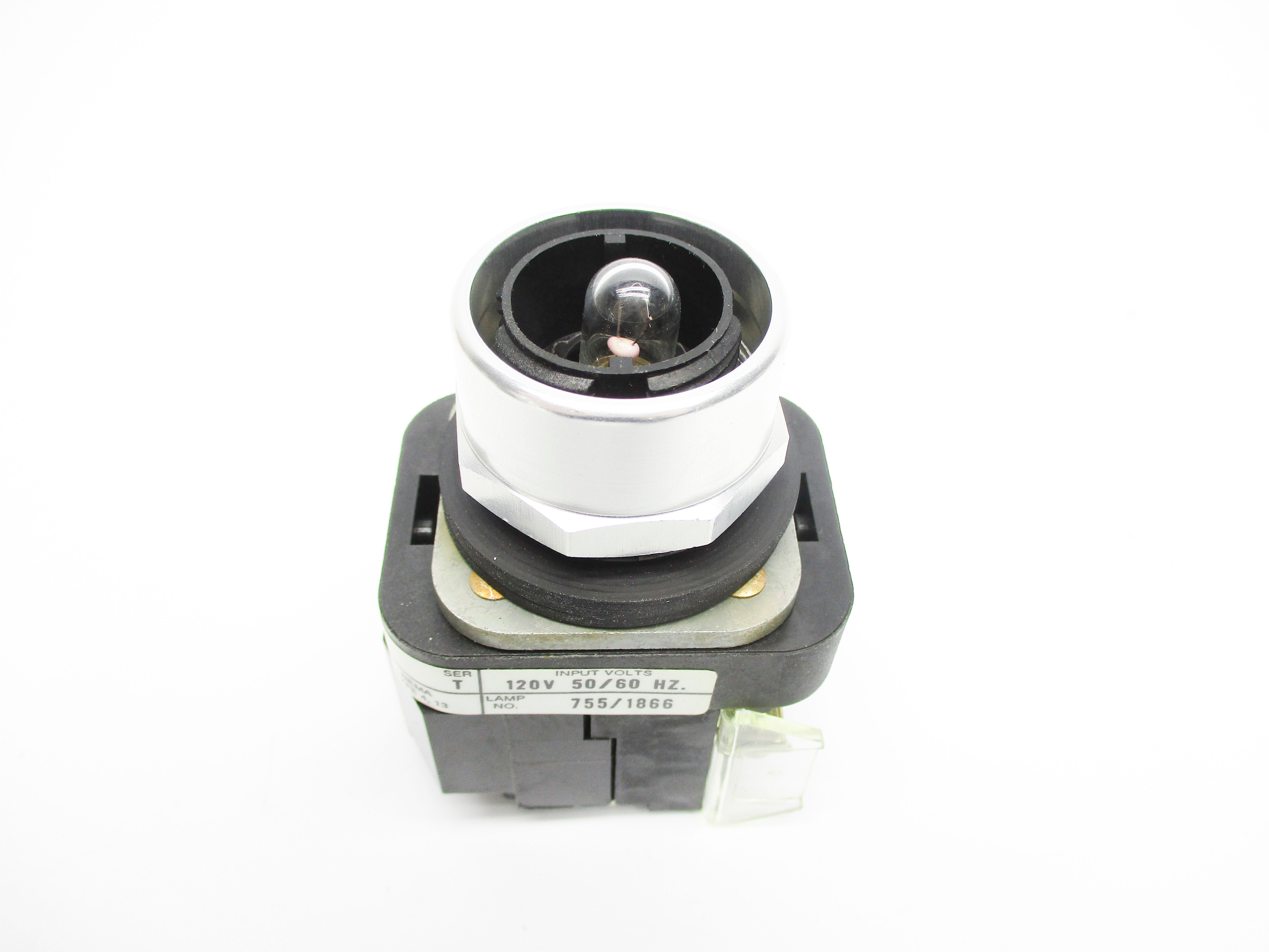 ALLEN BRADLEY 800T-PB16 SER. T 120V (BK/YL) NSMP
