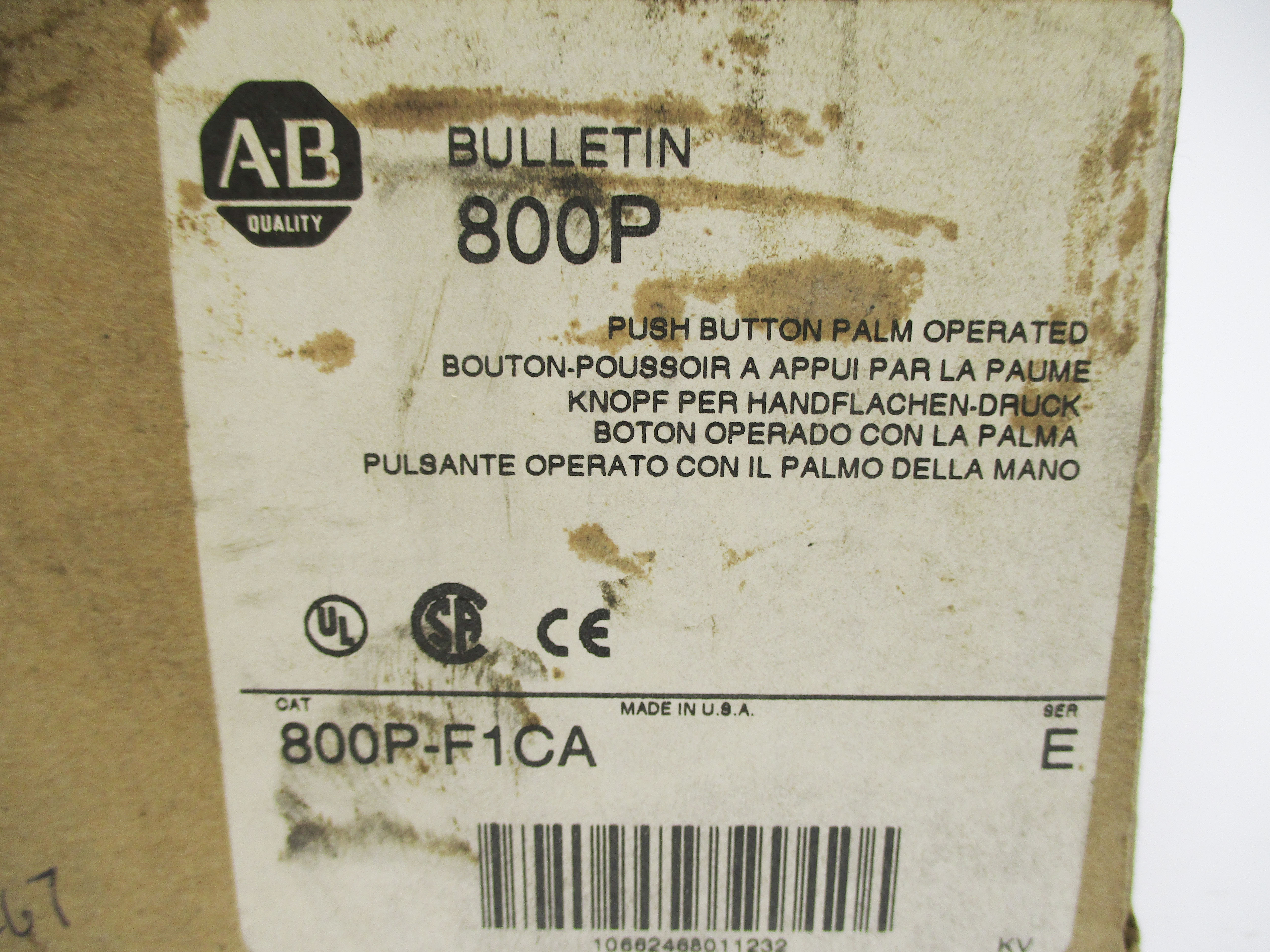 INDUSTRIAL SPARE PART 800P-F1CA SER. E (BR/WH) NSMP