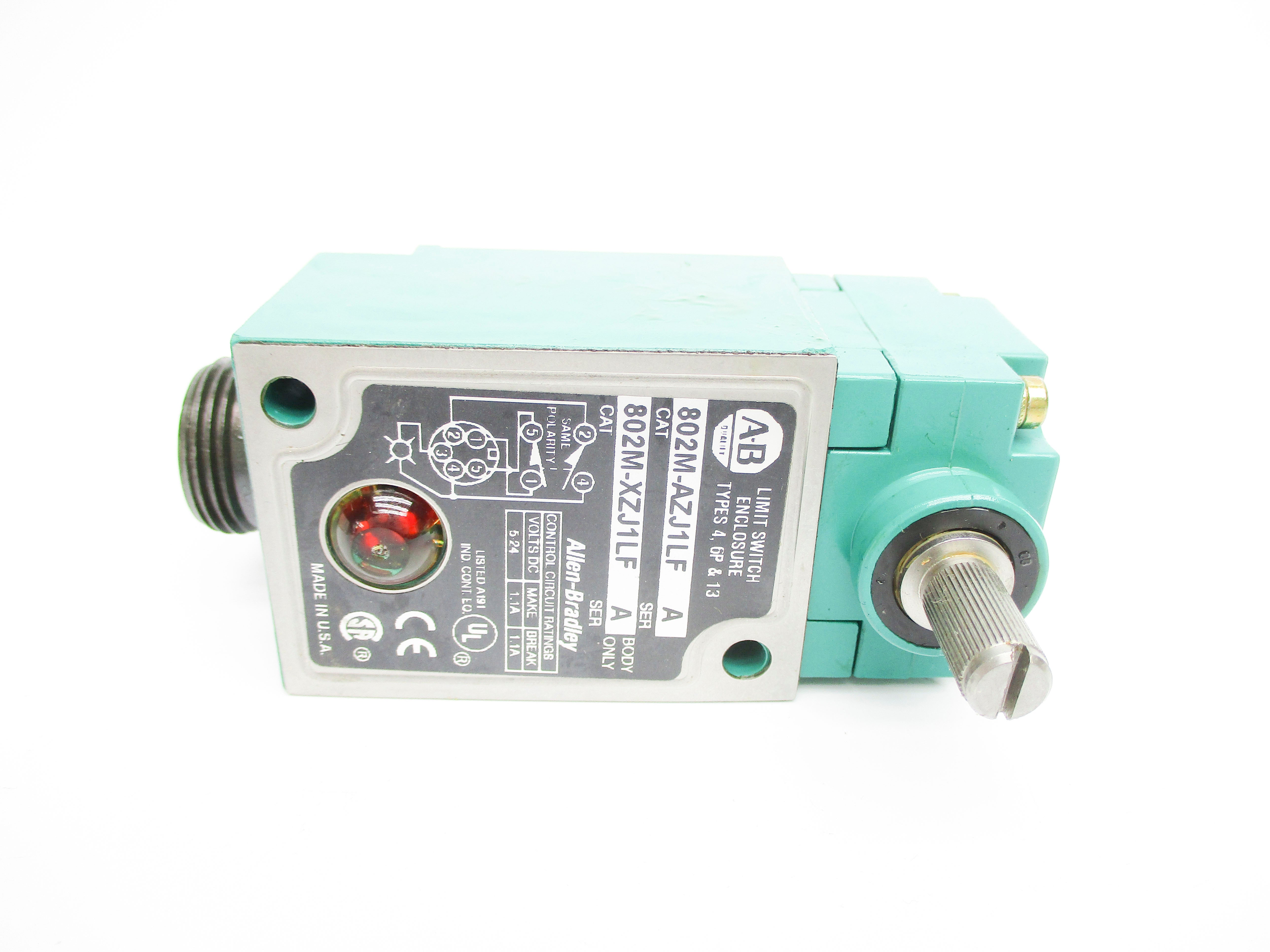 ALLEN BRADLEY 802M-AZJ1LF SER. A (WH) NSMP