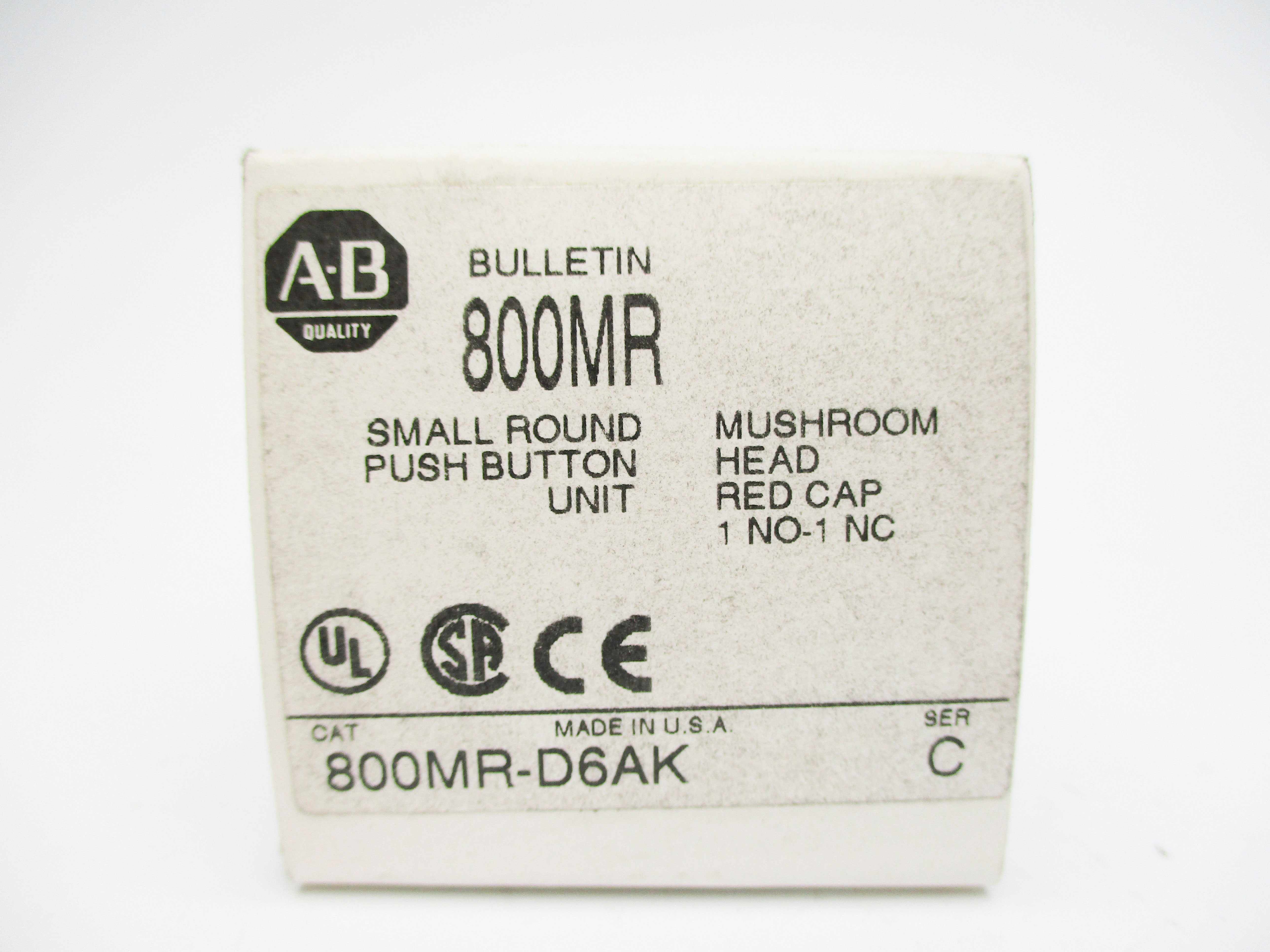 INDUSTRIAL SPARE PART 800MR-D6AK SER. C (WH) NSMP