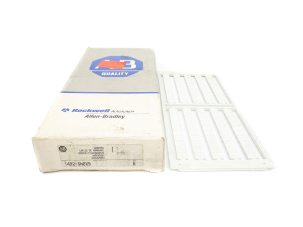ALLEN BRADLEY 1492-SM8X9 SER. B (PKG OF 5) (GY/BL) NSMP