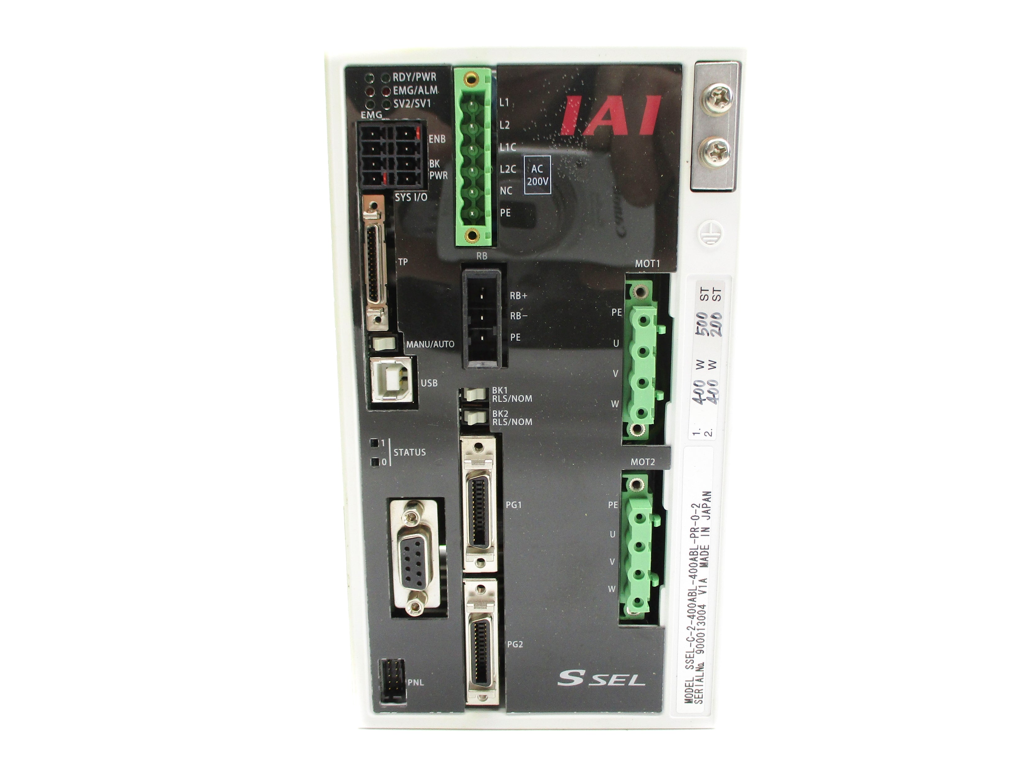 IAI CORPORATION SSEL-C-2-400ABL-400ABL-PR-0-2 NSNP