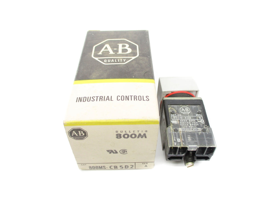 INDUSTRIAL SPARE PART 800MS-CB5D2 SER. A (BK/YL) NSMP