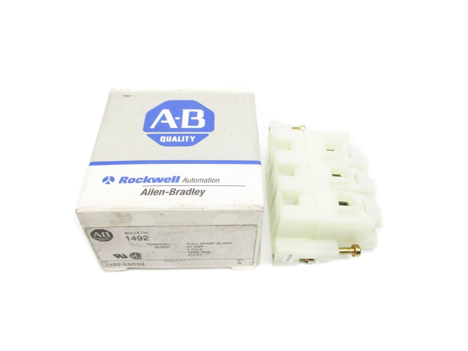 ALLEN BRADLEY 1492-ED103 SER. A (GY/BL) NSMP