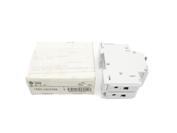 ALLEN BRADLEY 1492-CB2G300 SER. B 480VAC 30A (WH) NSMP