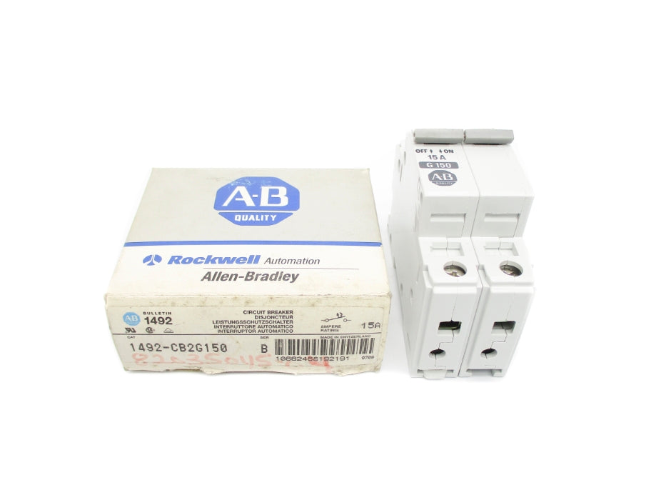 ALLEN BRADLEY 1492-CB2G150 SER. B 480VAC 15A NSMP