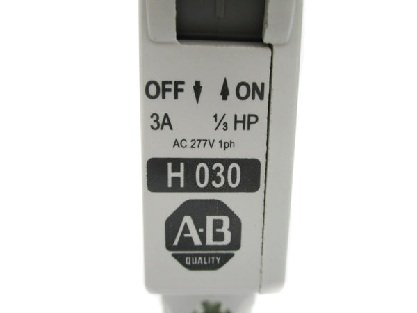 ALLEN BRADLEY 1492-CB1H030 SER. C 3A 277V NSNP