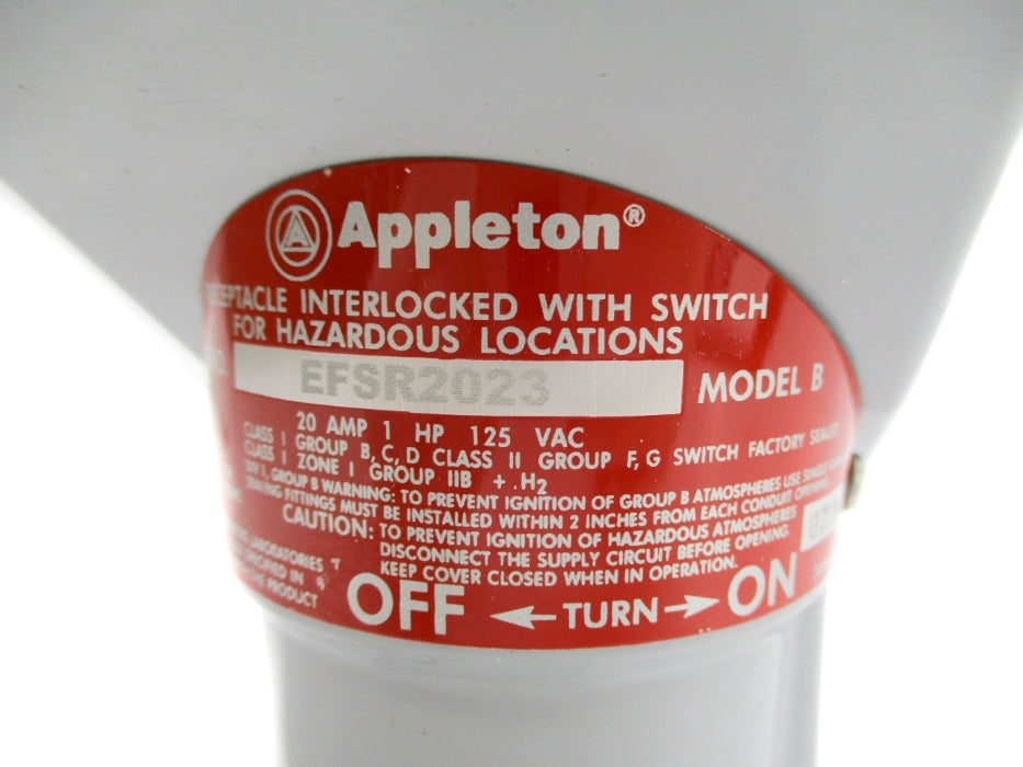 APPLETON EFSR2023 UNMP