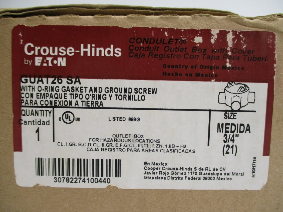 CROUSE-HINDS GUAT26SA NSMP