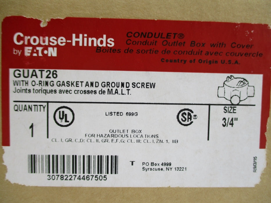 CROUSE-HINDS GUAT26 NSMP