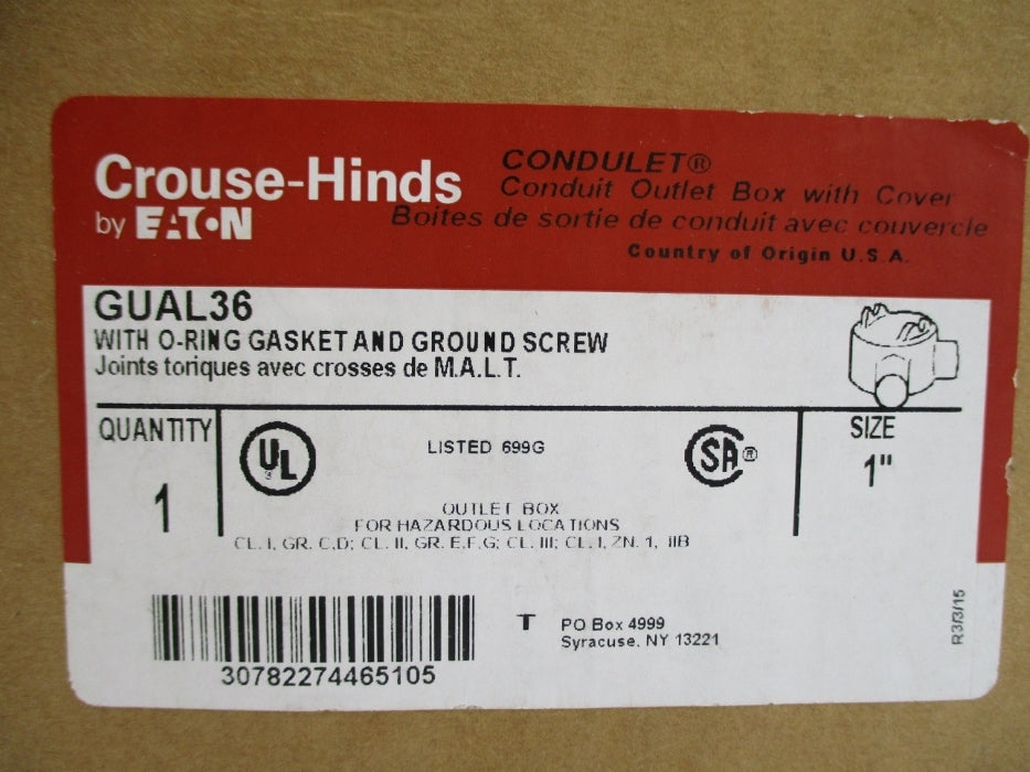 CROUSE-HINDS GUAL36 NSMP