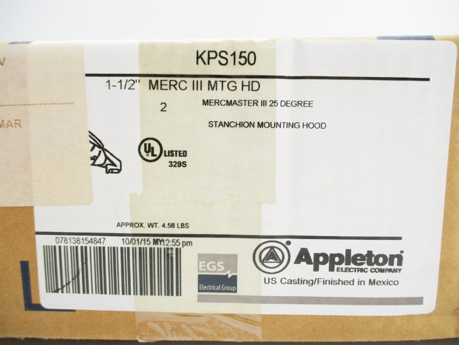 APPLETON KPS150 (PKG OF 2) NSFS
