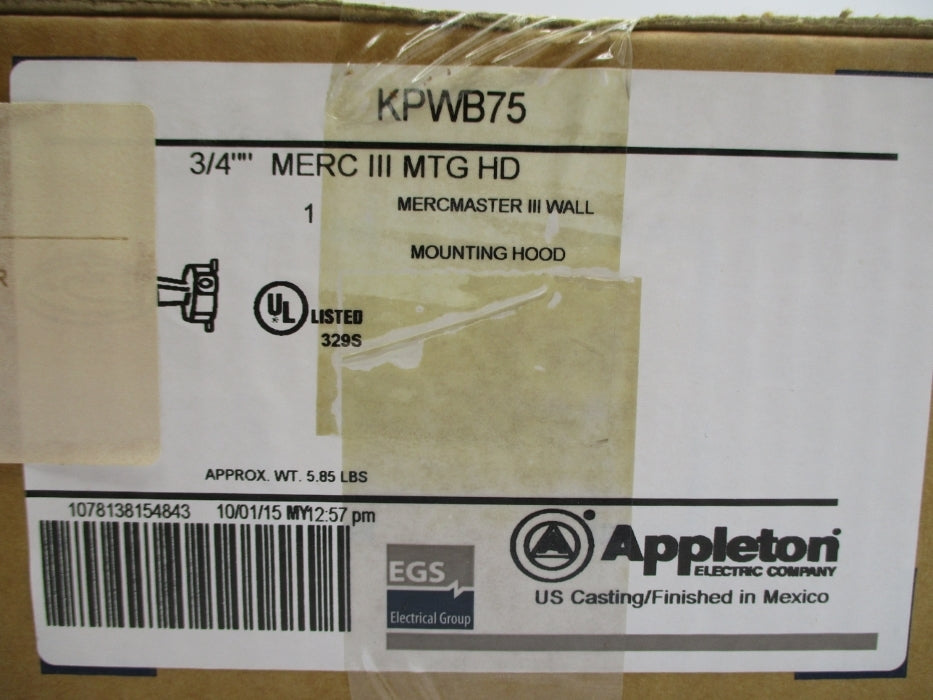APPLETON KPWB75 NSFS