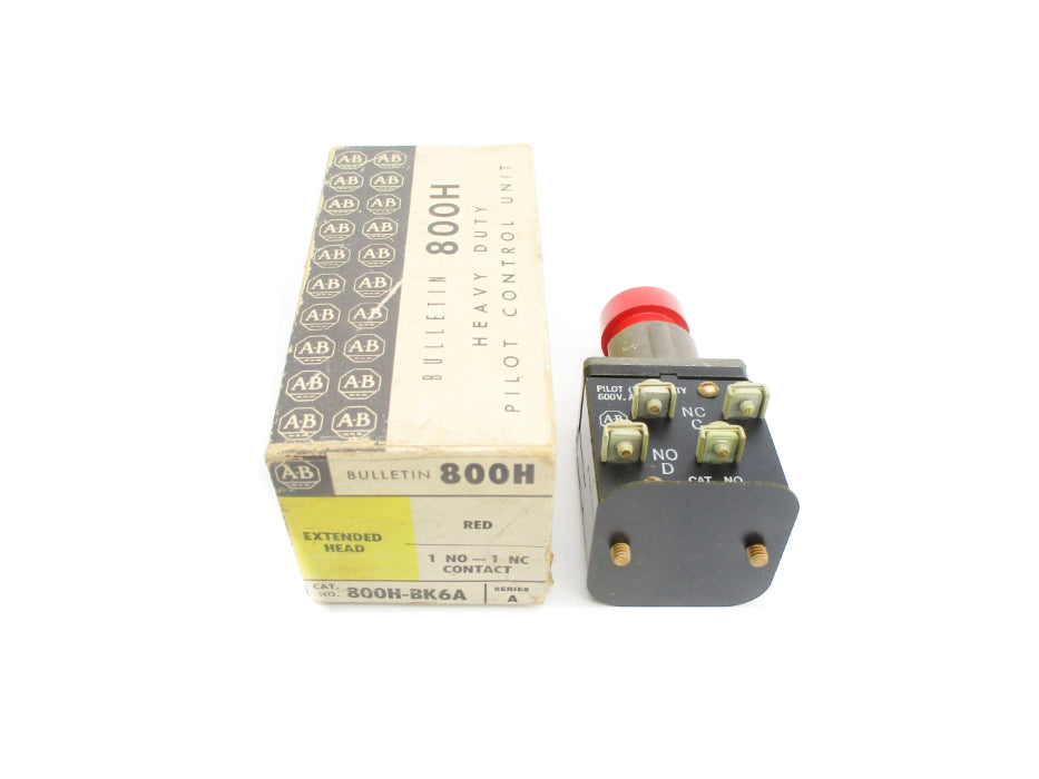 INDUSTRIAL SPARE PART 800H-BK6A SER. A 600VAC (BK/YL) NSMP