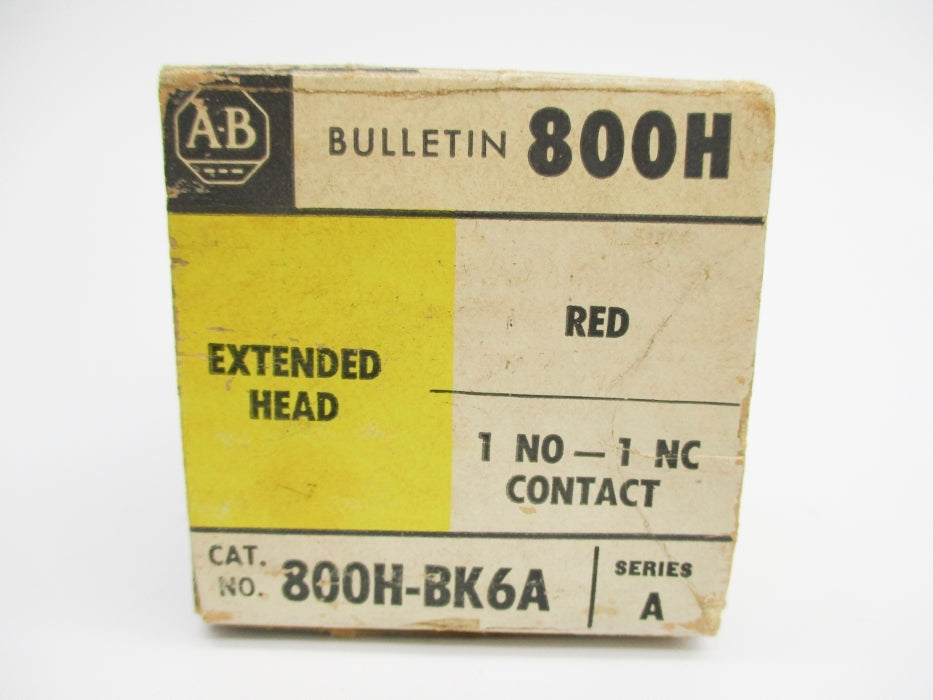 INDUSTRIAL SPARE PART 800H-BK6A SER. A 600VAC (BK/YL) NSMP