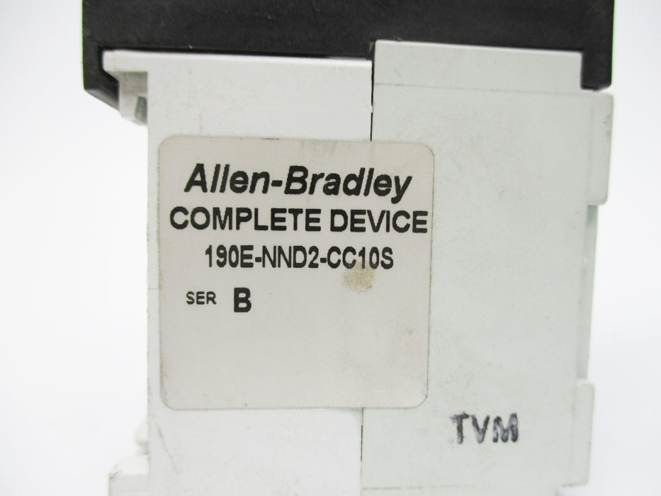 ALLEN BRADLEY 190E-NND2-CC10S SER. B 6.3-10A UNMP