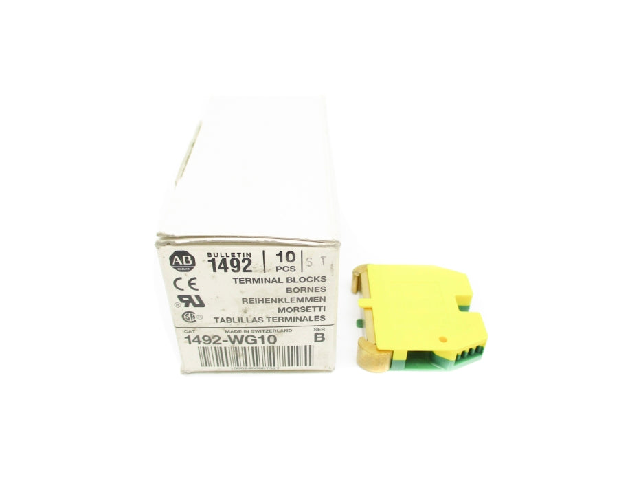ALLEN BRADLEY 1492-WG10 SER. B (PKG OF 10) (WH) NSMP