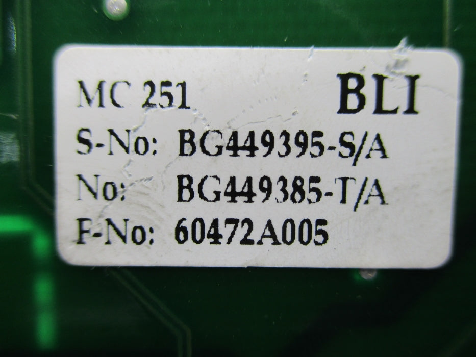 BLI BG449385-T/A MC251 NUPI