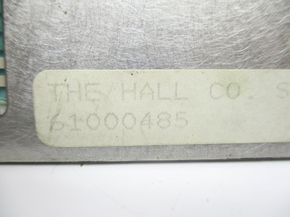 THE HALL COMPANY 61000485 UNMP