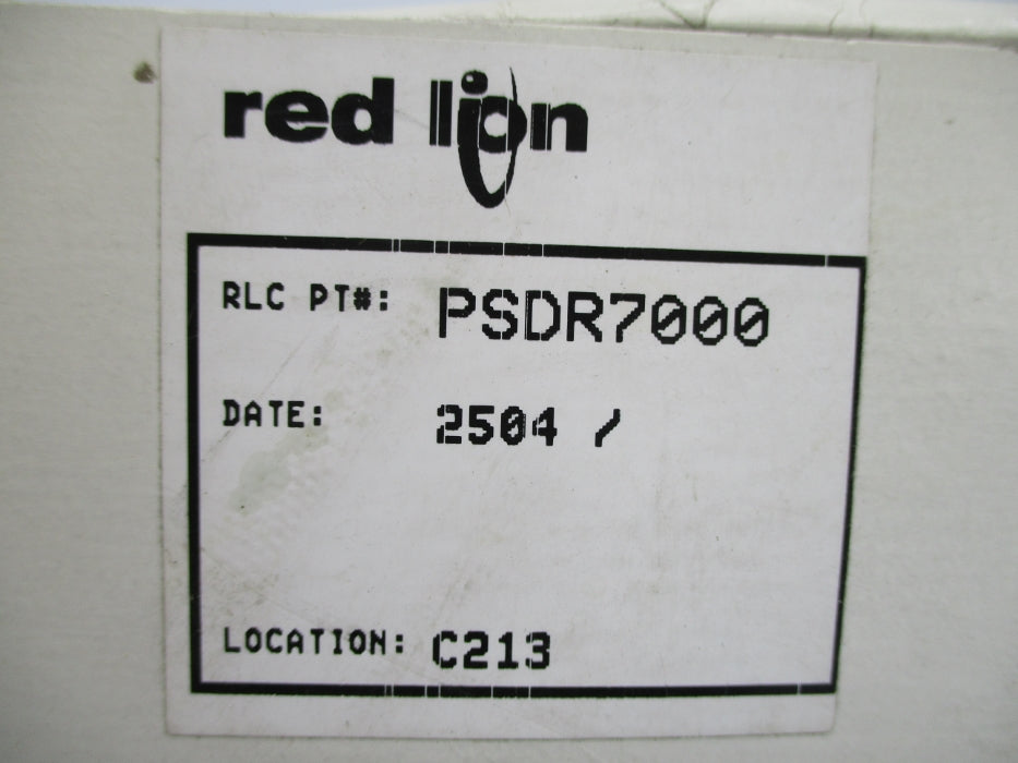 RED LION CONTROLS PSDR7000 100-240VAC NSMP