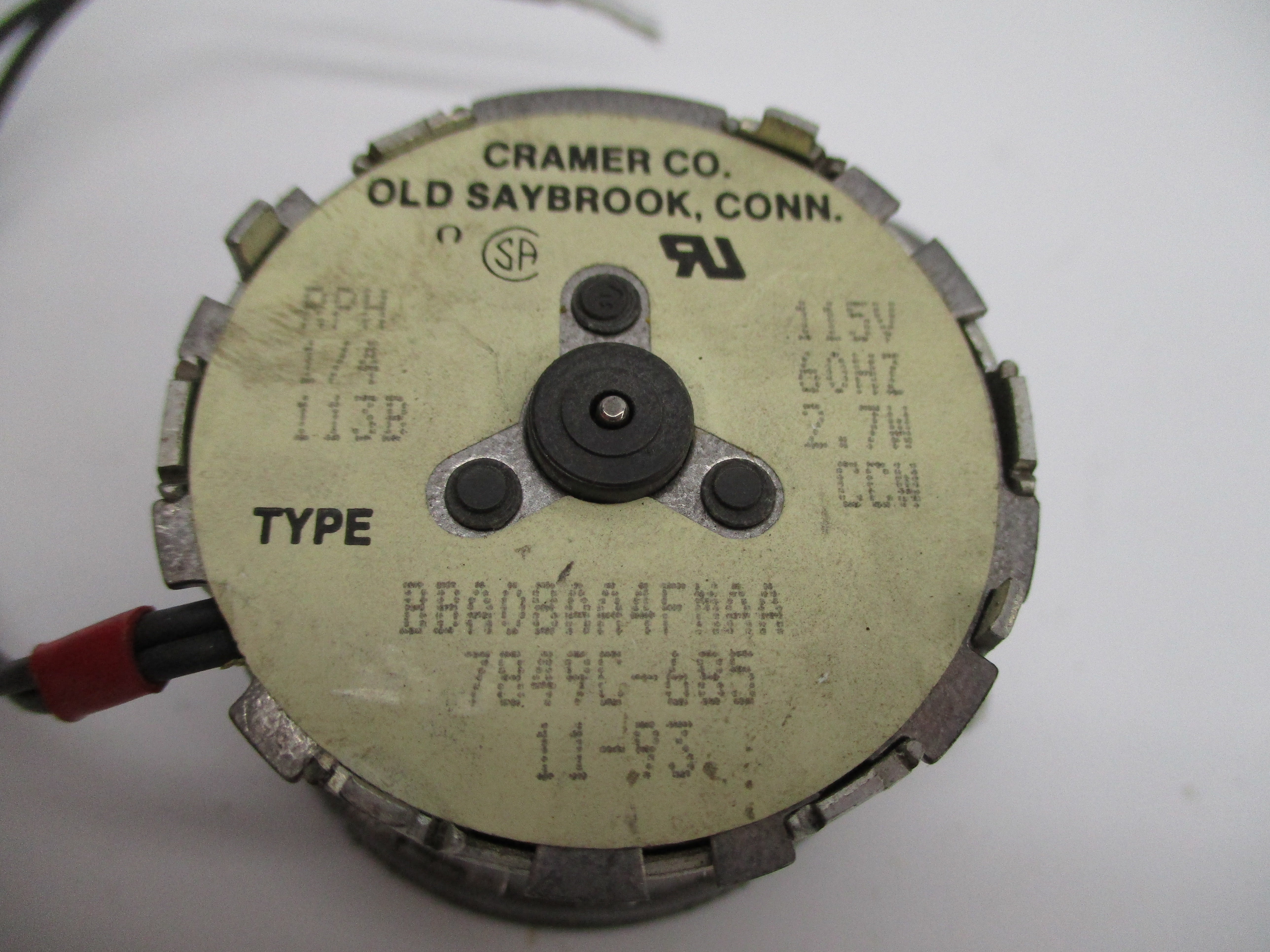 CRAMER 7849C-685 BBA0BAA4FMAA UNMP