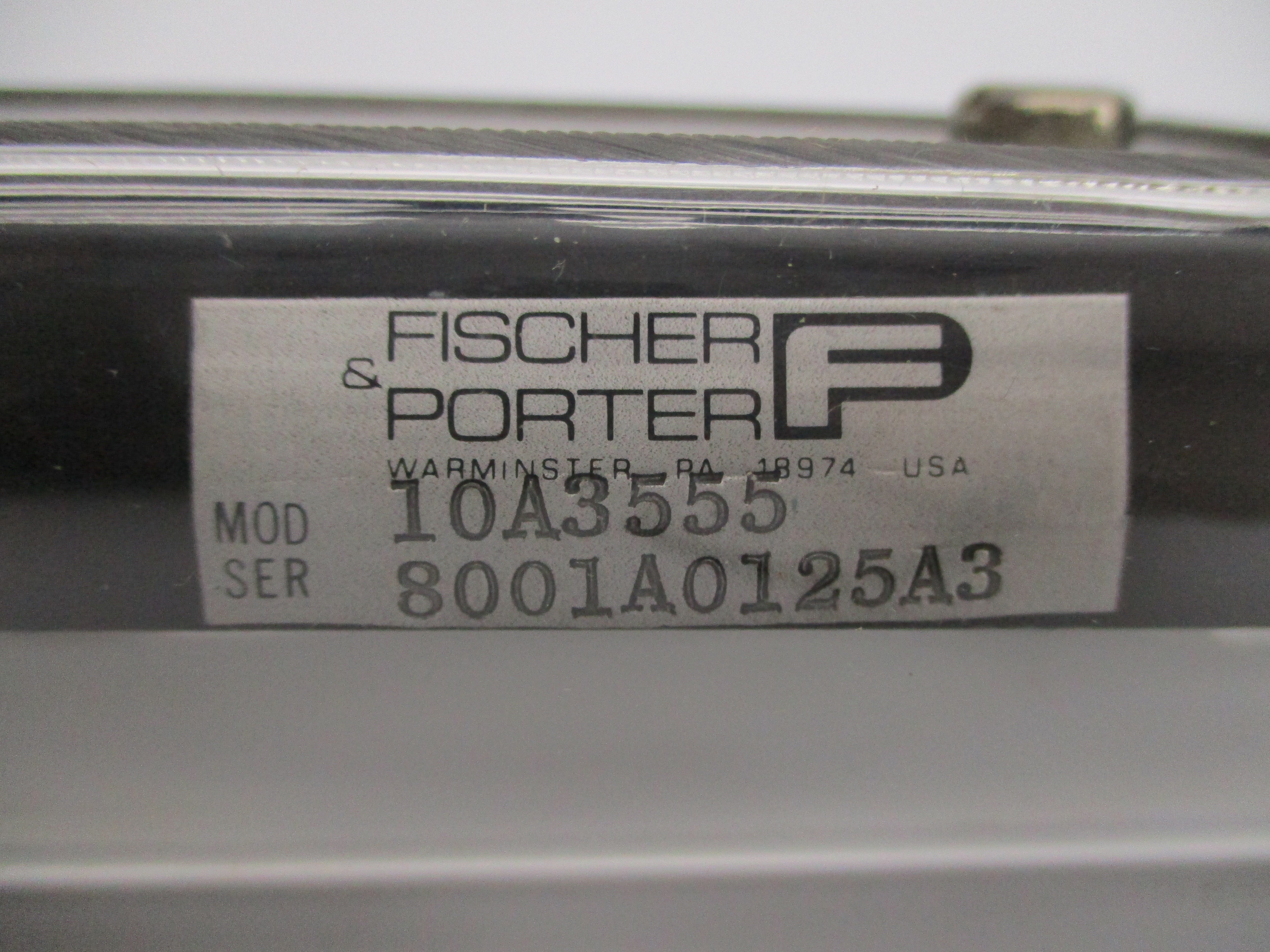 FISCHER & PORTER 10A3555 NSNP