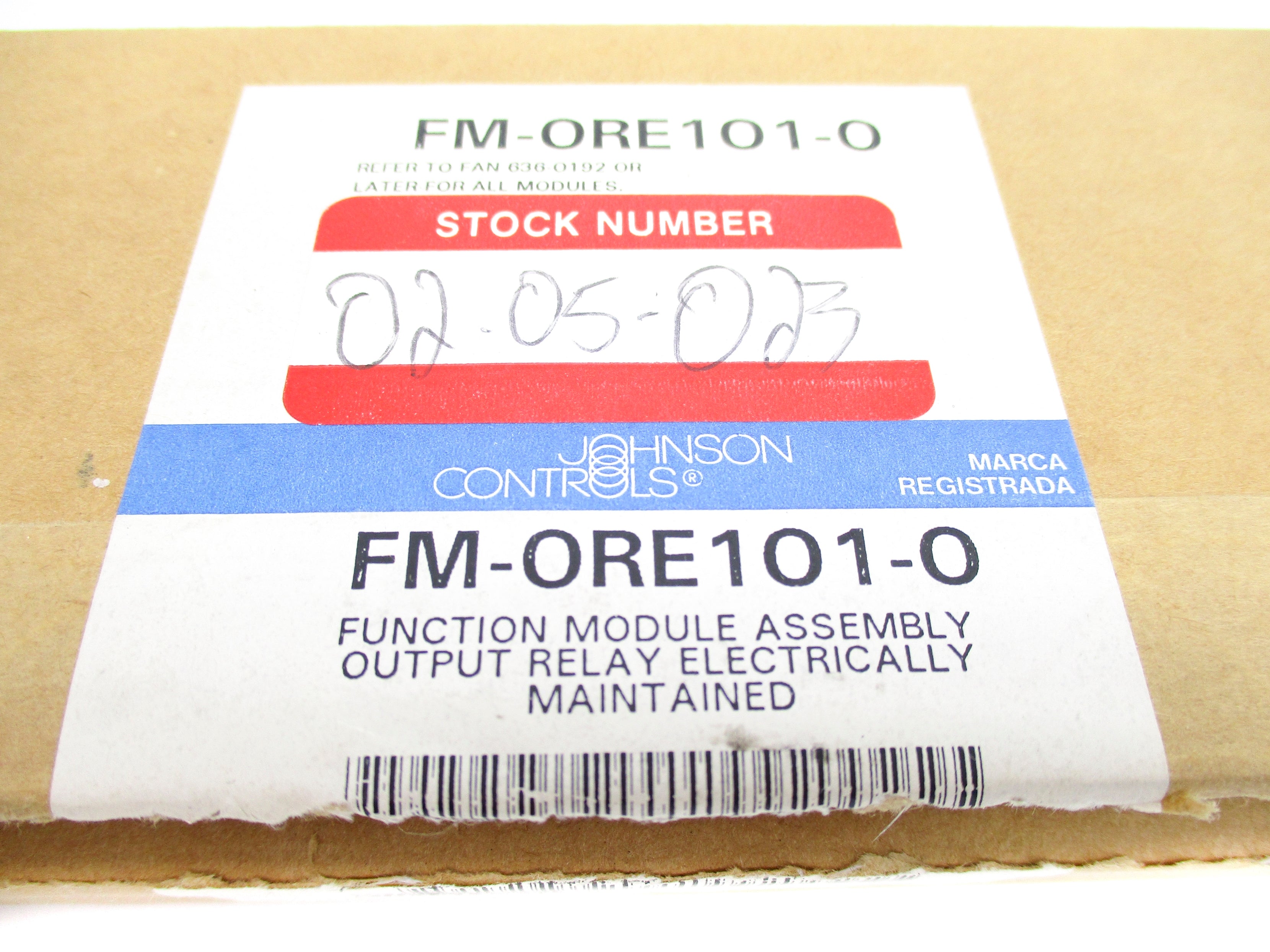 JOHNSON CONTROLS FM-ORE101-0 NSMP