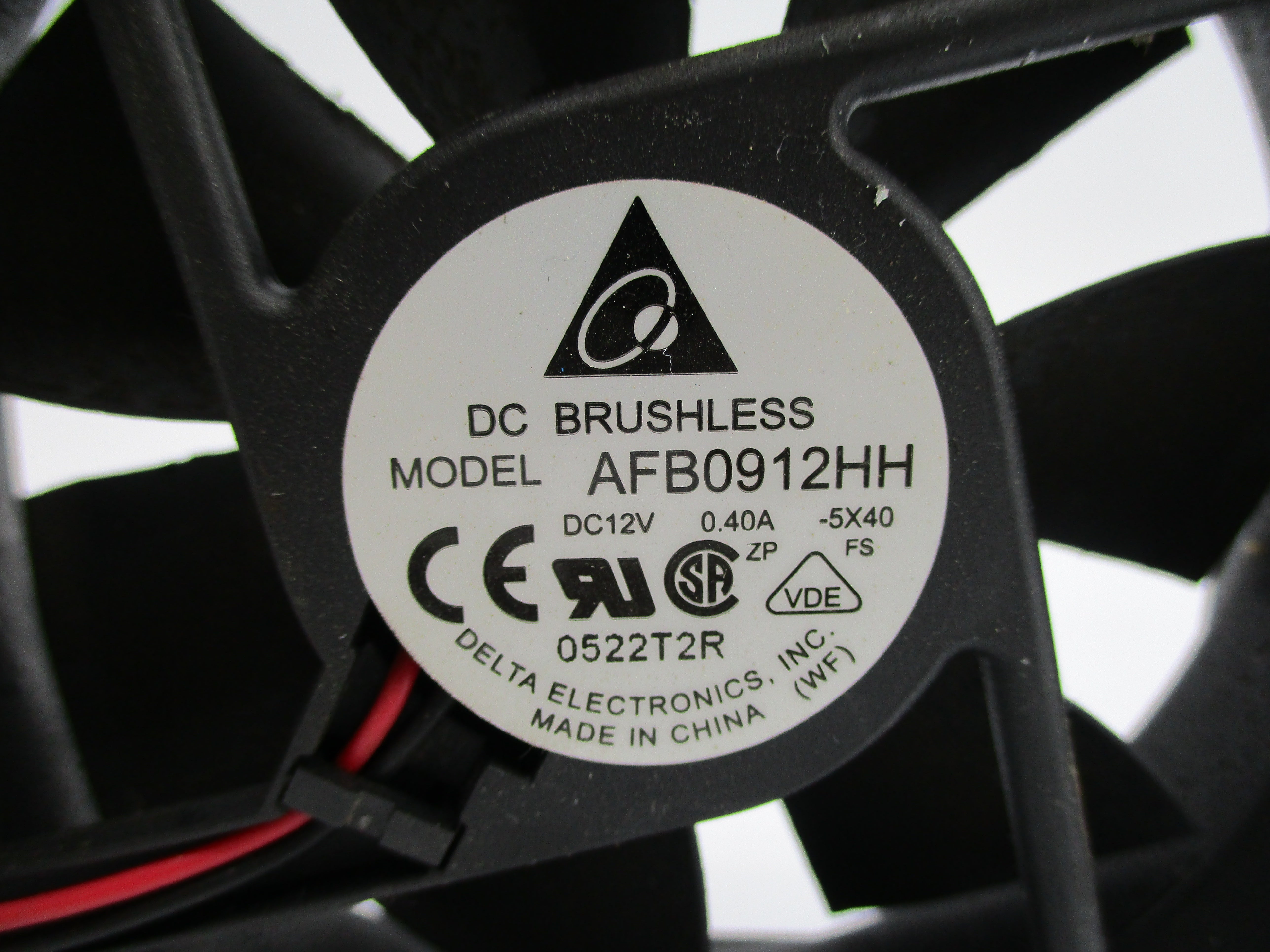 DELTA ELECTRONICS AFB0912HH UNMP