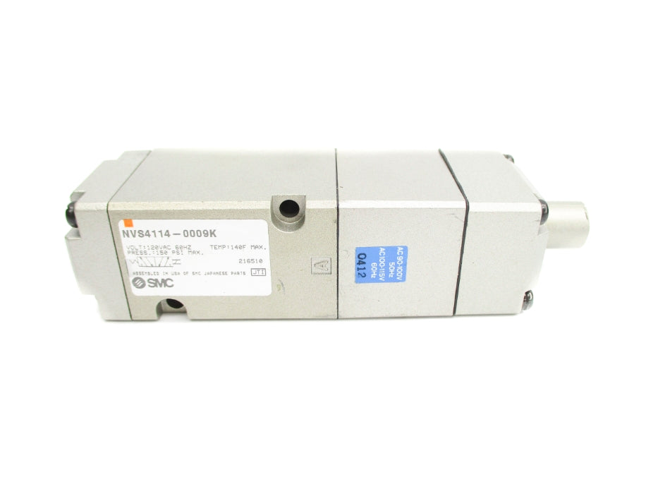 SMC NVS4114-0009K 120VAC 150PSI NSNP